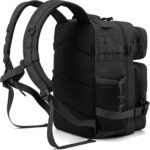 QT&QY 25L/45L Military Tactical Backpack For Men Molle Daypack 3 Day Bug Out Bag Hiking Rucksack With Bottle Holder - Image 4