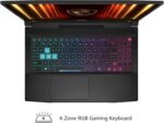 msi Katana 15 HX Gaming Laptop | 15.6" QHD 165Hz 100% DCI-P3 | Intel 16-core i7-14650HX (>i9-12900H) | 32GB DDR5 2TB SSD | GeForce RTX 5070 (Up to 798 AI Tops) RGB Backlit Win11Pro w/DLCA Accessory - Image 6