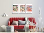 Wieco Art Canvas Wall Art 3 Piece Henri Mattise Art Abstract Colorful Matisse Posters Canvas Prints for Wall and Home Office Decorations - Image 4