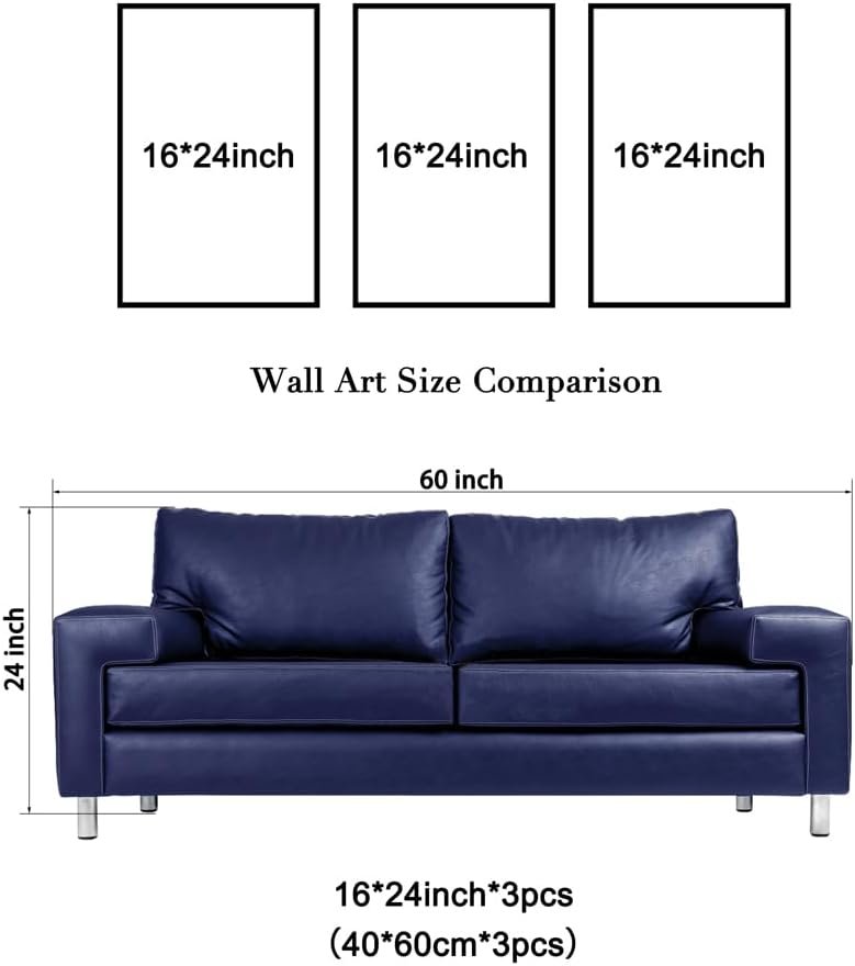 Wieco Art Canvas Wall Art 3 Piece Henri Mattise Art Abstract Colorful Matisse Posters Canvas Prints for Wall and Home Office Decorations - Image 6