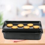 Nonstick Ceramic Bakeware Set – 8 Piece Baking Pans Set, Oven Safe to 450°F, Includes Muffin Pans, Cookie Sheets, Loaf, Roaster, Round & Square Pans, BPA-Free - Image 4