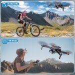 Drone with Camera 1080P for Kids Adults, Foldable HD FPV Mini Drone with 2 Batteries, One Key Take Off/Land, Altitude Hold, Headless Mode, 360°Flip, Gestures Selfie, 3 Speed Mode, Waypoint Fly - Image 8