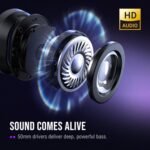 FIFINE Wired USB Gaming Headset: 7.1 Surround Sound - Vibrant Customizable RGB - Game/Chat Balance, Gamer Headphone with Noise Canceling Mic for PC, PS5/PS4, Laptop, Mac - AmpliGame H13BP - Image 3