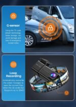 Dash Cam, 2.5K WiFi Dash Camera for Cars, E-YEEGER Mini Dashcam with App, Front Car Camera, G-Sensor, Loop Recording, Night Vision, 24H Parking Mode, 32G SD Card Included, Support 256GB Max - Image 5