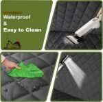 Femuar 2 Packs Car Front Seat Cover for Dogs, Waterproof Pet Car Seat Protector, Nonslip Scratch-Proof Dog Seat Cover for Cars, Trucks & SUVs - Image 5
