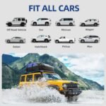 Car Rooftop Cargo Carrier Bag 20 Cubic Feet, 100% Waterproof Roof Bag Top Luggage Carrier for Any Vehicles with/Without Rack Cross Bar, Includes Anti-Slip Mat +4 Door Hooks +Storage Bag +Lock - Image 6