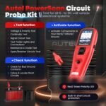 Autel PowerScan Automotive Circuit Tester, Power Circuit Probe Tool, 12-24V Electrical Short Open Breaker Circuit Finder, AC/DC Current Resistance, Duty Cycle, & 20FT Extension Cord, for 99% Cars - Image 3
