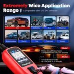 Autel PowerScan Automotive Circuit Tester, Power Circuit Probe Tool, 12-24V Electrical Short Open Breaker Circuit Finder, AC/DC Current Resistance, Duty Cycle, & 20FT Extension Cord, for 99% Cars - Image 8