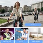 Body Camera with Audio and Video Recording 1080P FHD Mini Police Wearable Body Worn Cam Portable Small Personal Camcorder Sport Action Outdoor Video Recorder (128GB) - Image 3