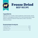 Solid Gold Freeze Dried Dog Food - W/Real Beef, Pumpkin & Superfoods - Freeze Dried Raw Dog Food Toppers for Picky Eaters to Serve as a Nutrient-Dense Meal Topper or High Protein Treats - 1.5oz - Image 9