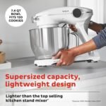 Instant Pot Instant Stand Mixer Pro,600W 10-Speed Electric Mixer with Digital Interface,7.4-Qt Stainless Steel Bowl,Dishwasher Safe Whisk,Dough Hook and Mixing Paddle,Pearl - Image 4
