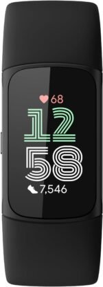 Fitbit Charge 6 Activity Tracker Heart Rate Monitoring, 7-Day Battery, Integrated Google Apps, Maps & Wallet, in-Depth Health Insights, Activity & Sleep Analysis, S & L Bands Included, Obsidian/Black - Image 3