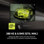 MSI MAG 274CXF 27-inch 1920 x 1080 (FHD) Curved Monitor, 280Hz, HDMI, DisplayPort, VGA Port, VESA Mountable, Tilt, Speaker, Slim Bezel, 0.5ms, Black - Image 4