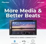 Pioneer AVH-521EX 6.8" Resistive Touchscreen, Double Din – Bluetooth, Backup Camera, SiriusXM, USB, FLAC Playback, MIXTRAX, 13-Band EQ, AM/FM Radio Preouts - Image 4