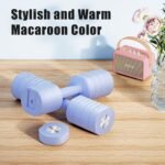 MERACH Dumbbell Set of 2, Adjustable Weight, Anti-slip Handle, Macaron Colors, Each 2.2/4.4/6.6/8.8 lbs, 4 in 1 Hand Weights for Women at Home - Image 7