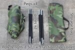 Sutekus Tent Camouflage Patterns Camping Tent Backpacking Tent for Camping Hiking 【Outdoor Equipment】 - Image 6