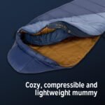 Kelty Cosmic Synthetic Fill 20 Degree Backpacking Sleeping Bag – Compression Straps, Stuff Sack Included - Image 4