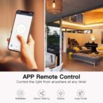 TREATLIFE Smart Light Switch Single Pole Works with Alexa, Google Home and SmartThings, 2.4GHz WiFi Timer Smart Switch, Neutral Wire Required, No Hub Required, FCC Listed, 4 Pack - Image 4