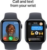 Apple Watch SE (2nd Gen) [GPS 44mm] Smartwatch with Midnight Aluminum Case with Midnight Sport Band M/L. Fitness and Sleep Trackers, Crash Detection, Heart Rate Monitor, Retina Display - Image 5