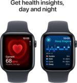 Apple Watch SE (2nd Gen) [GPS 44mm] Smartwatch with Midnight Aluminum Case with Midnight Sport Band M/L. Fitness and Sleep Trackers, Crash Detection, Heart Rate Monitor, Retina Display - Image 6