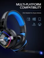 ZIUMIER Gaming Headset for PC, PS4, PS5, Xbox One, Xbox Series S/X, Switch, Noise Canceling Microphone, Stereo Surround Sound, 3.5mm Wired Gaming Headphones - Image 6