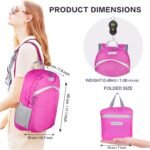 35L Foldable Waterproof Backpack For Outdoor Sports Travel Inside Wet Clothes Compartment Packable For Multiple - Image 3