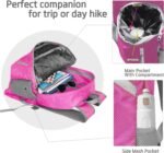 35L Foldable Waterproof Backpack For Outdoor Sports Travel Inside Wet Clothes Compartment Packable For Multiple - Image 4