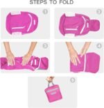 35L Foldable Waterproof Backpack For Outdoor Sports Travel Inside Wet Clothes Compartment Packable For Multiple - Image 6