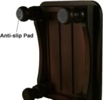 URFORESTIC Solid Wood Bed Step Stool Super Large/Bedside Steps for High Beds/Solid Wood Super Sturdy Hold Up to 500 LBS (Dark Walnut) - Image 3