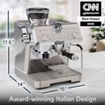 De'Longhi La Specialista Opera Espresso Machine – Cold Brew & Espresso Maker with Smart Tamping, Burr Grinder, Milk Steam Wand/Frother & 19-Bar Pressure – For Lattes & Cappuccinos - Image 9