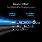 ASUS RT-AXE7800 Tri-band WiFi 6E (802.11ax) Router, 6GHz Band, ASUS Safe Browsing, Upgraded Network Security, Instant Guard, Built-in VPN Features, Parental Controls, 2.5G Port, AiMesh Support - Image 3