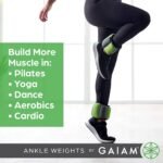 Gaiam Wrist and Ankle Weights, Wearable Bracelet to Strengthen, Tone & Sculpt, Adjustable Ankle Weights for Women & Men for Yoga, Dance, Pilates, Barre, Cardio, Home & Gym Use - Image 5