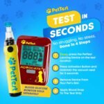 PetTest Genteel Pain-Free Lancing Device, Easy-to-Use Pet Blood Sugar Monitoring for Dogs & Cats, Includes Contact Tips, Sterile 21G Lancets & Instructions for Taking Samples - Image 5