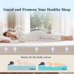 Full Mattress, 6 Inch Memory Foam Mattress in a Box, Fiberglass Free Full Size Mattresses for Pressure & Pain Relief, Soft and Comfortable - Image 4