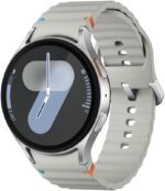 Samsung Galaxy Watch 7 (44mm) AI Smartwatch w/ 1.5" AMOLED, Wear OS 5, Wi-Fi, Bluetooth, Heart Rate, Sleep Apnea & GPS Fitness Tracker, International Model L310 (w/Fast Charger, Silver) (Silver) - Image 3