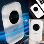 Portable Network Hotspot Router,Upgraded Ultra Link Free WiFi in Your Pocket,High Speed Smart Pocket Mobile WiFi for Office Camping Travel - Image 3