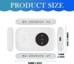 Portable Network Hotspot Router,Upgraded Ultra Link Free WiFi in Your Pocket,High Speed Smart Pocket Mobile WiFi for Office Camping Travel - Image 7