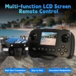 Drone with 4k Camera for Adults, Drone with LCD Screen 2.8 Inch, 32G SD Card, Professional Brushless Motor 270° Obstacle Avoidance, Foldable Remote Control Mini Quadcopter for Beginners - Image 4