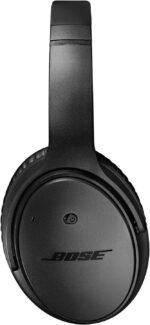 Bose QuietComfort 25 Acoustic Noise Cancelling Headphones for Apple Devices, Triple Black (wired, 3.5mm) (Renewed) - Image 4