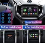 Double Din Car Stereo Radio Compatible with Apple Carplay and Android Auto, 7-Inch HD Touchscreen with Voice Control, Mirror Link, Backup Camera, Steering Wheel, Bluetooth, FM, USB/TF/AUX Port - Image 5