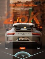 iZEEKER 2.5K Dash Cam WiFi Dash Camera for Cars, Mini Car Camera 1440P Front Dashcams with App, Free 32GB Card, Night Vision, WDR, G-Sensor, Loop Recording, 24H Parking Mode Supports - Image 4