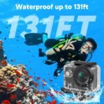 AKASO EK7000 4K30fps Action Camera - 131ft Waterproof Camera with EIS 4X Zoom Remote Control Ultra HD 20MP Underwater Camera with Accessories Kit - Image 5