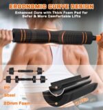 5-in-1 Adjustable Dumbbell Set, 33/44/66/88lbs Free Weights Set with Connector, Used as Kettlebells, Barbell, Push up Stand, Standard 1" Plates, Fitness Exercises for Home Gym Suitable Women/Men - Image 7