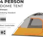CORE Tent for Family Camping, Hiking and Backpacking | 3 Person / 4 Person / 6 Person / 9 Person Person Dome Camp Tents with Included Tent Gear Loft for Outdoor Accessories - Image 3