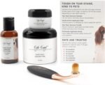 Eye Envy Dog Tear Stain Remover Starter Kit with ProPowder Brush | Stain Solution, Applicator Pads, Stain Powder and Small Applicator Brush | Lasts 30-45 Days - Image 3