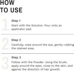 Eye Envy Dog Tear Stain Remover Starter Kit with ProPowder Brush | Stain Solution, Applicator Pads, Stain Powder and Small Applicator Brush | Lasts 30-45 Days - Image 5