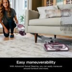 Shark HV322 Rocket Deluxe Pro Corded Stick Vacuum with LED Headlights, XL Dust Cup, Lightweight, Perfect for Pet Hair Pickup, Converts to a Hand Vacuum, with Pet Attachments, Bordeaux/Silver - Image 3