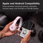 Beats Solo 4 - Wireless Bluetooth On-Ear Headphones, Cloud Pink (Renewed Premium) - Image 5