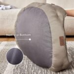 Bedsure Dog Beds for Small Dogs - Round Medium Cat Beds for Indoor Cats, Washable Pet Bed for Puppy and Kitten with Slip-Resistant Bottom, 25 Inches, Taupe - Image 5