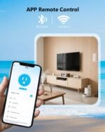 DAYBETTER Smart Plug 15A/1800W, Smart Plugs That Compatible with Alexa and Google Home, 2.4GHz WiFi Bluetooth Alexa Smart Plugs, Smart Outlet with APP Control, Timer & Schedule, 4Pack - Image 4